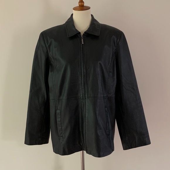 Style & Co. Petite Large - Leather Jacket - Picture 2 of 10